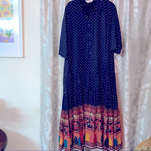 Biba Dresses & Skirts - Biba cotton dress, size 42